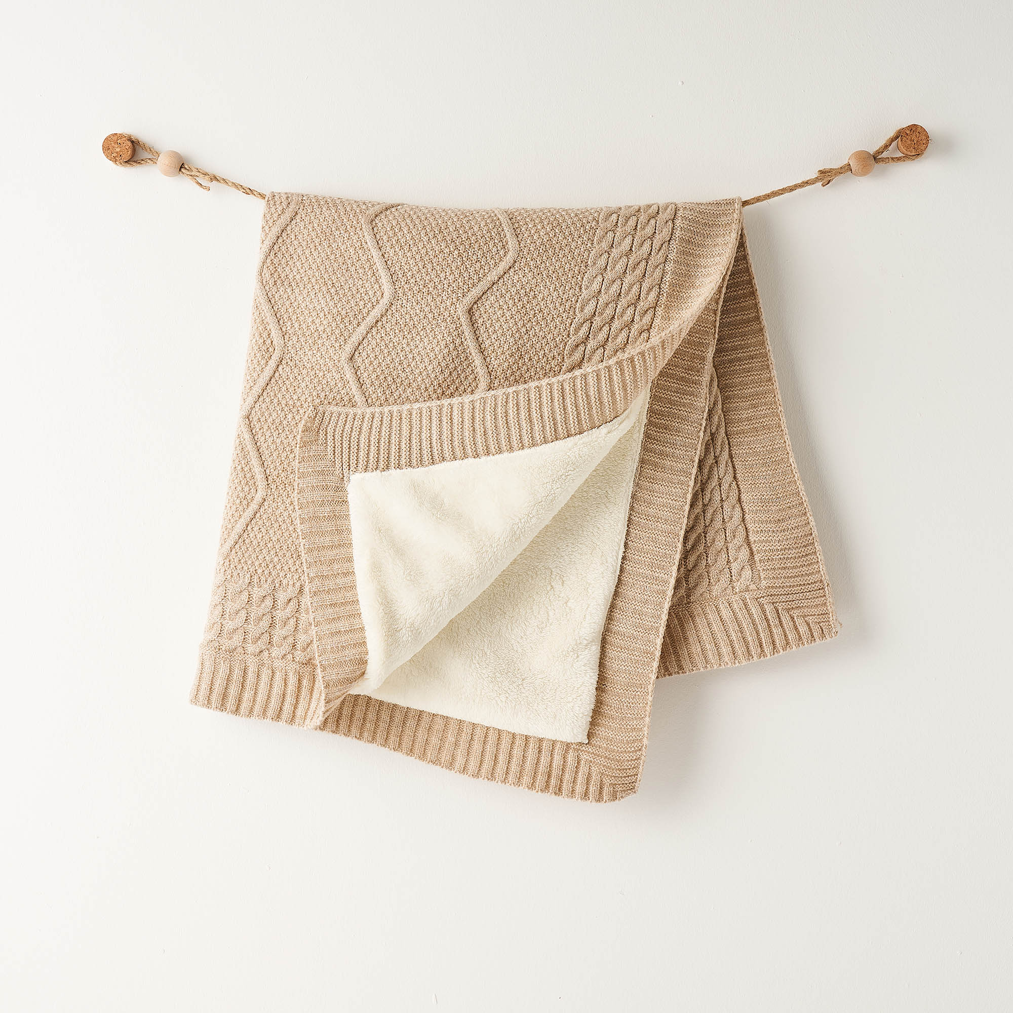 Bebek Triko Battaniye Knıtted Blanket 85x100