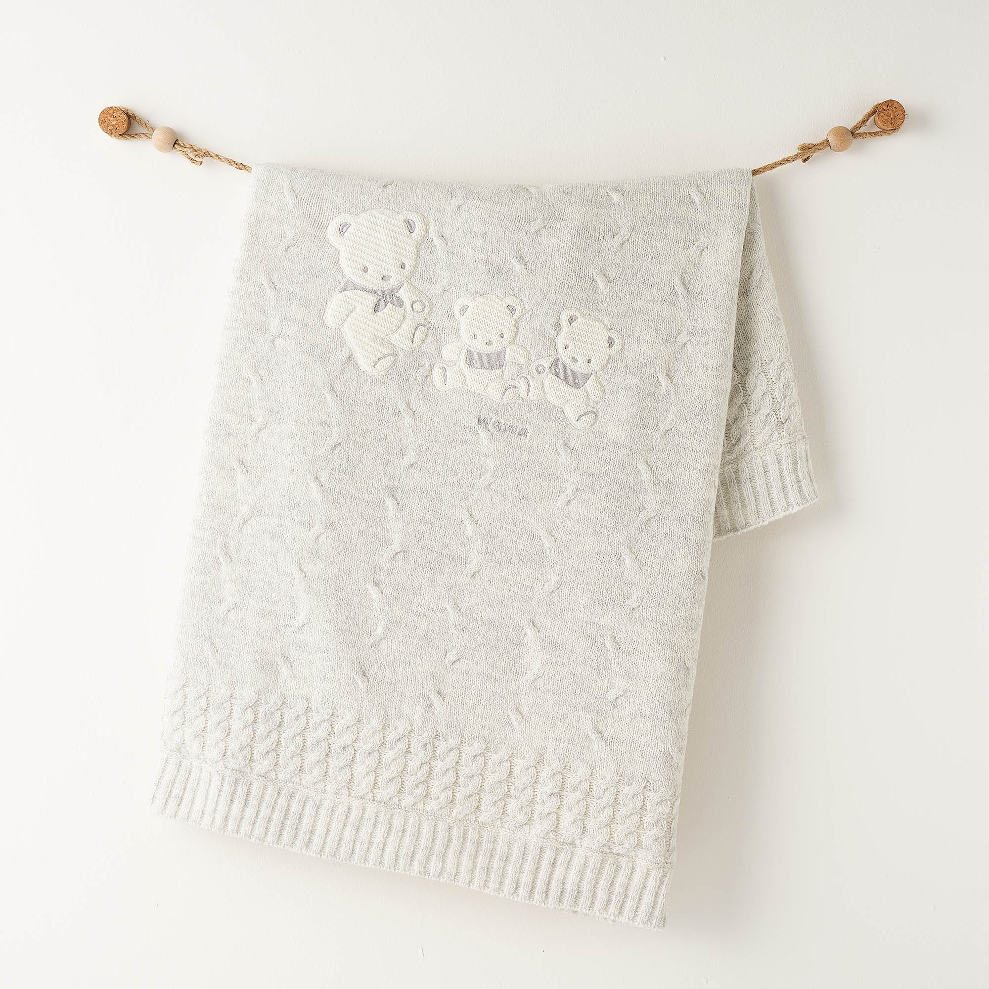 Bebek Triko Battaniye Knıtted Blanket 85x100