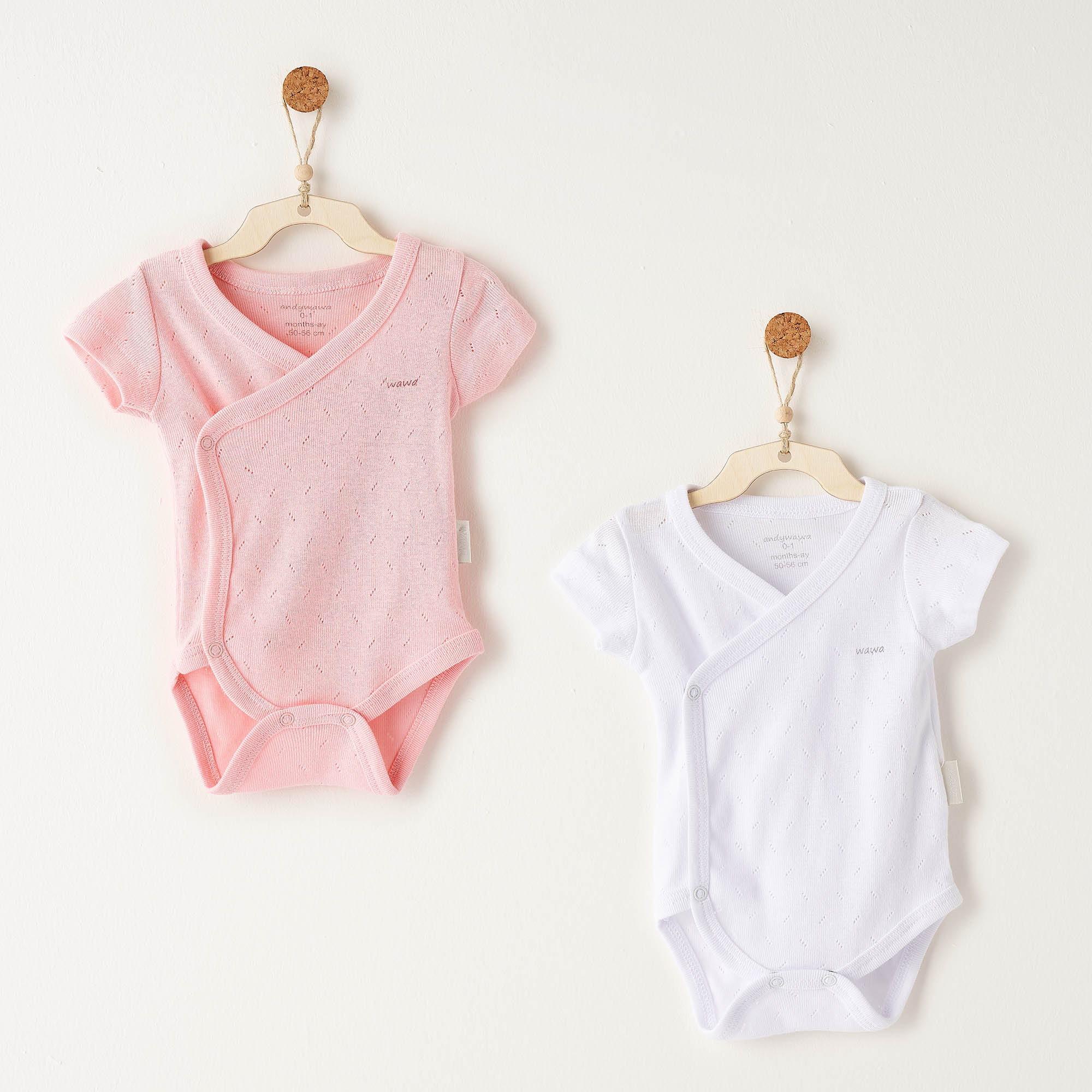 Bebek Zibin Body 2 Pcs Side Snap Body Jacquard Basic