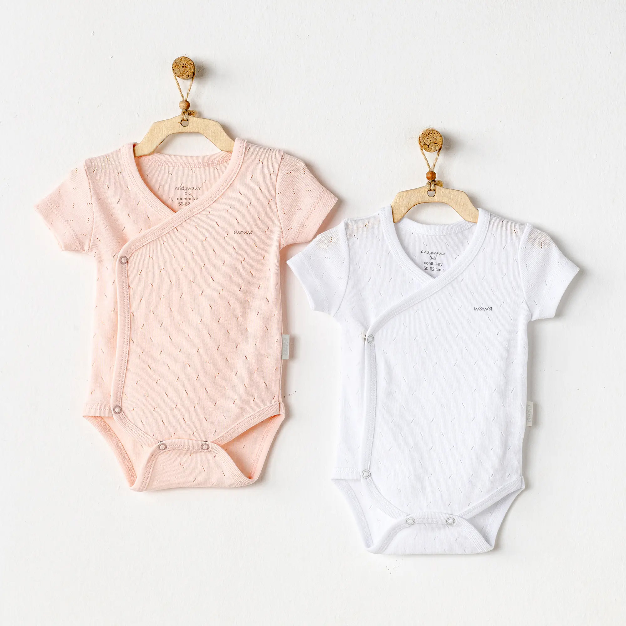 Bebek Zibin Body 2 Pcs Side Snap Body Jacquard Basic