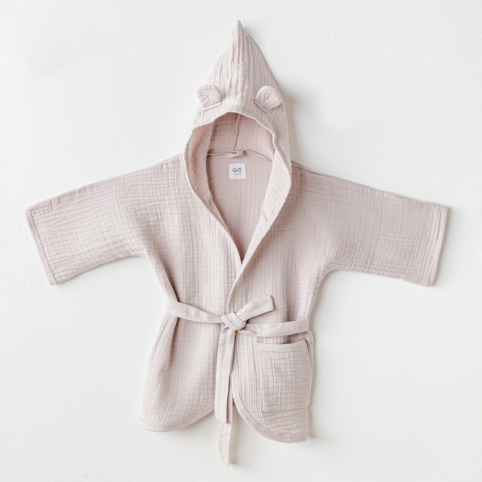 Bebek Bornoz Bathrobe Muslin Home