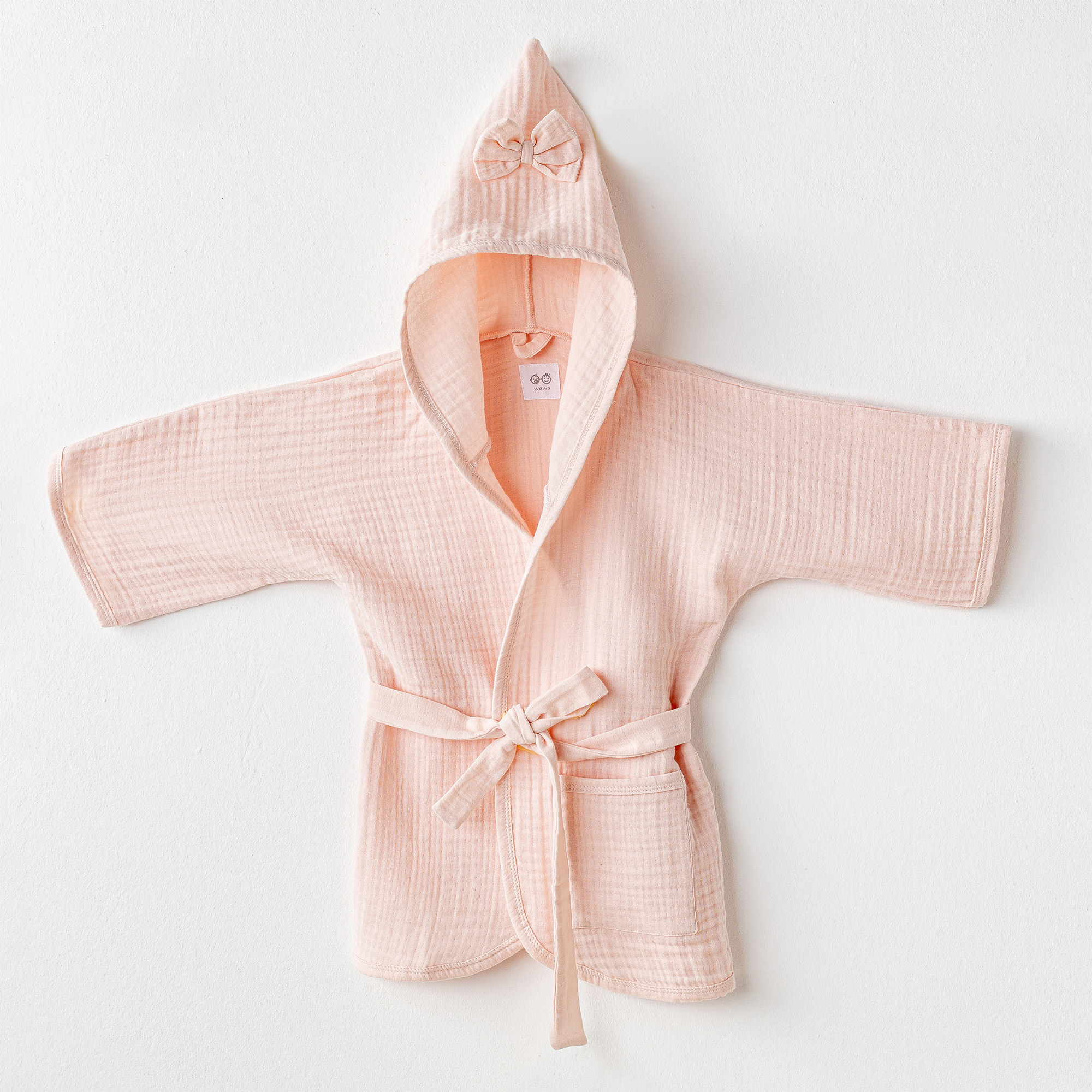 Bebek Bornoz Bathrobe Muslin Home