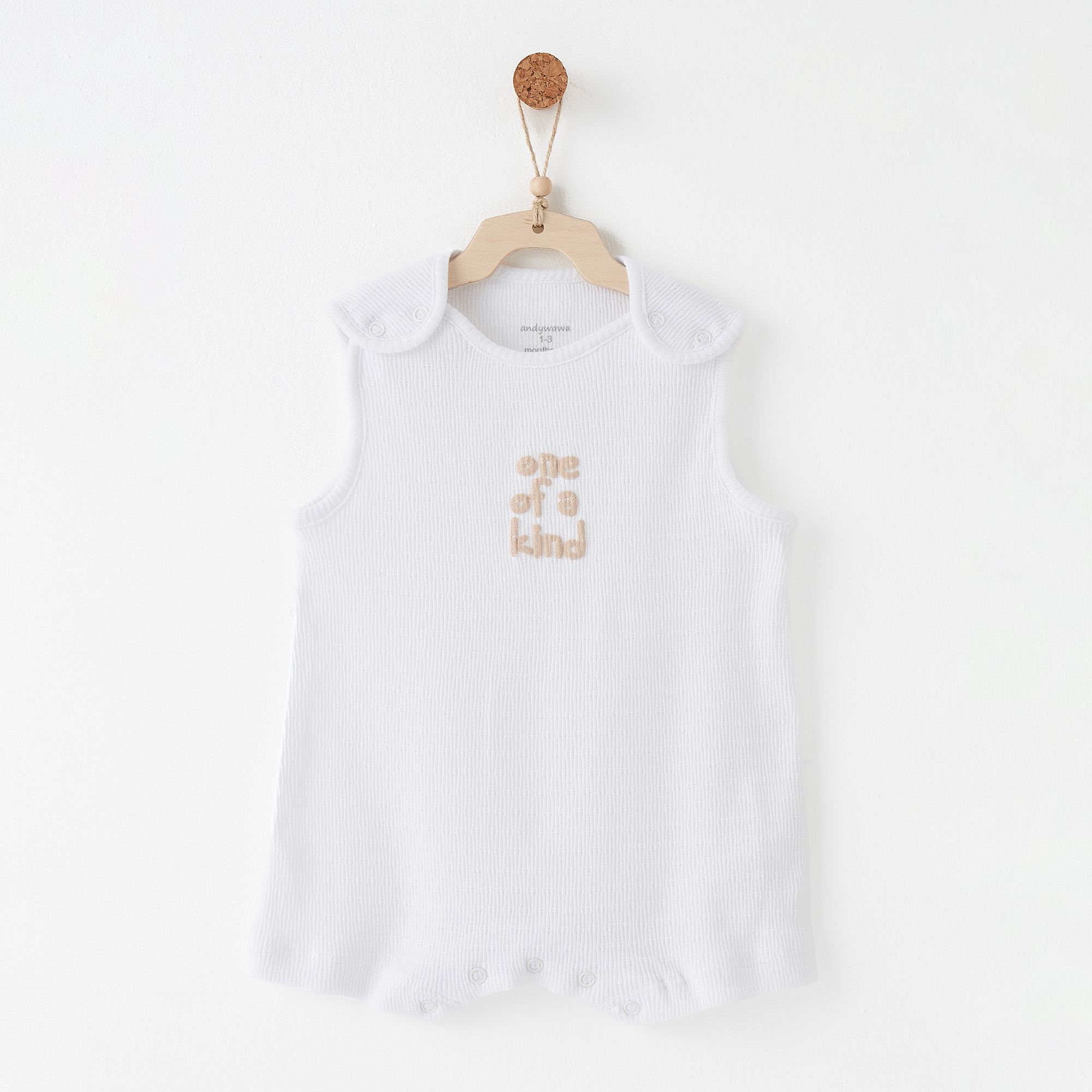 Bebek Tulum Romper Jacquard Special Modal