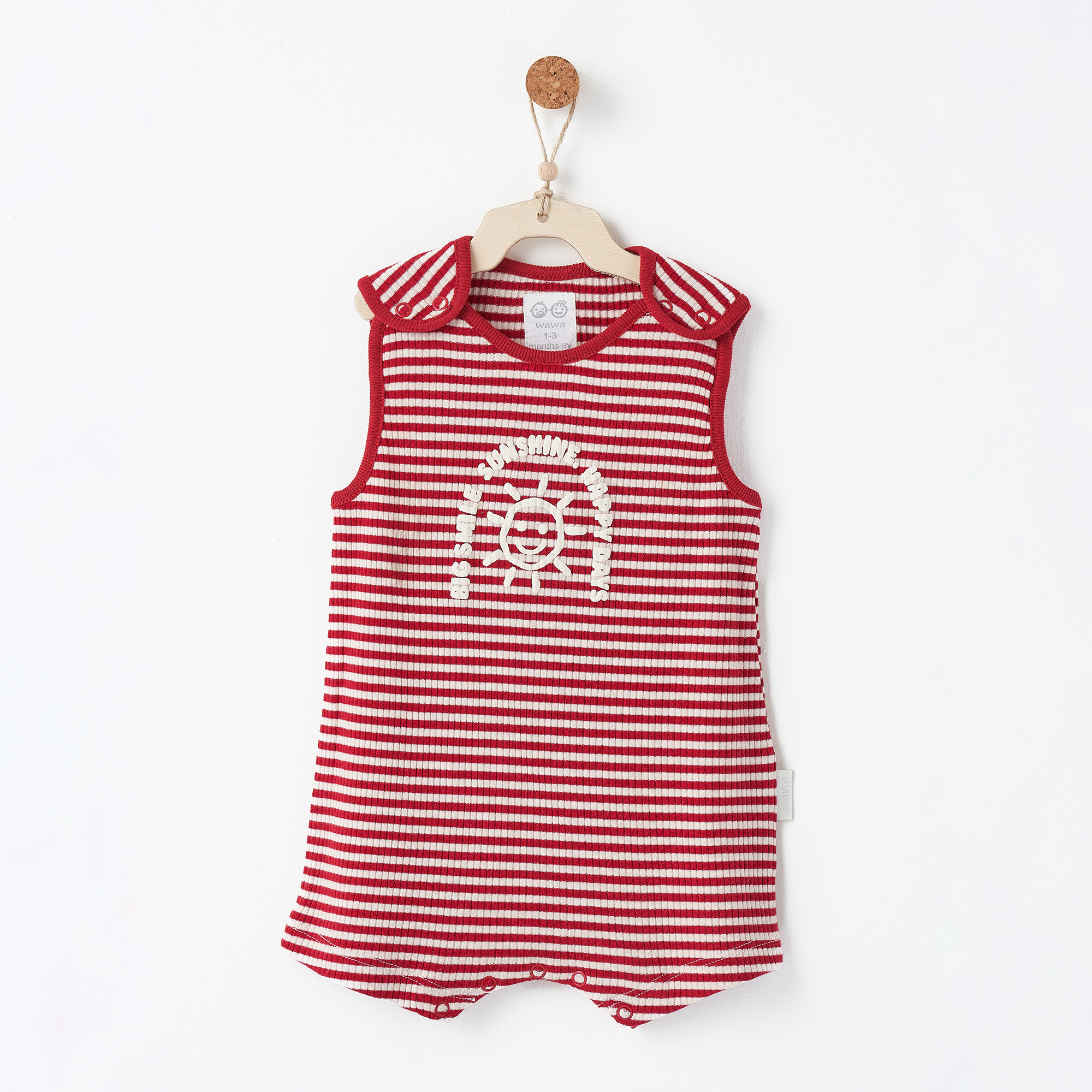 Bebek Tulum Romper Bamboo Striped