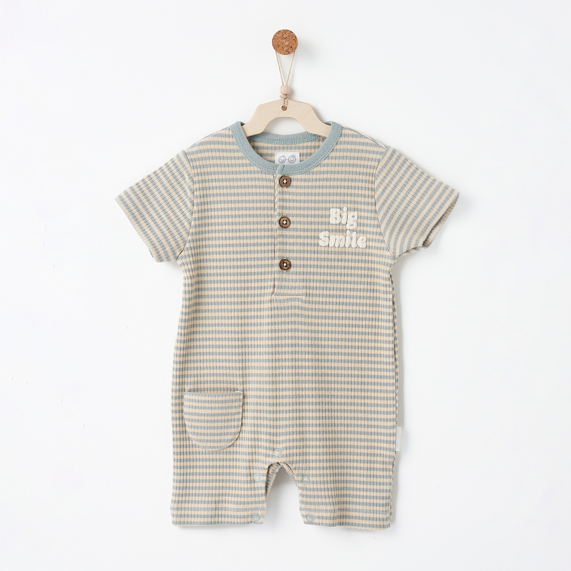 Bebek Tulum Romper Bamboo Striped