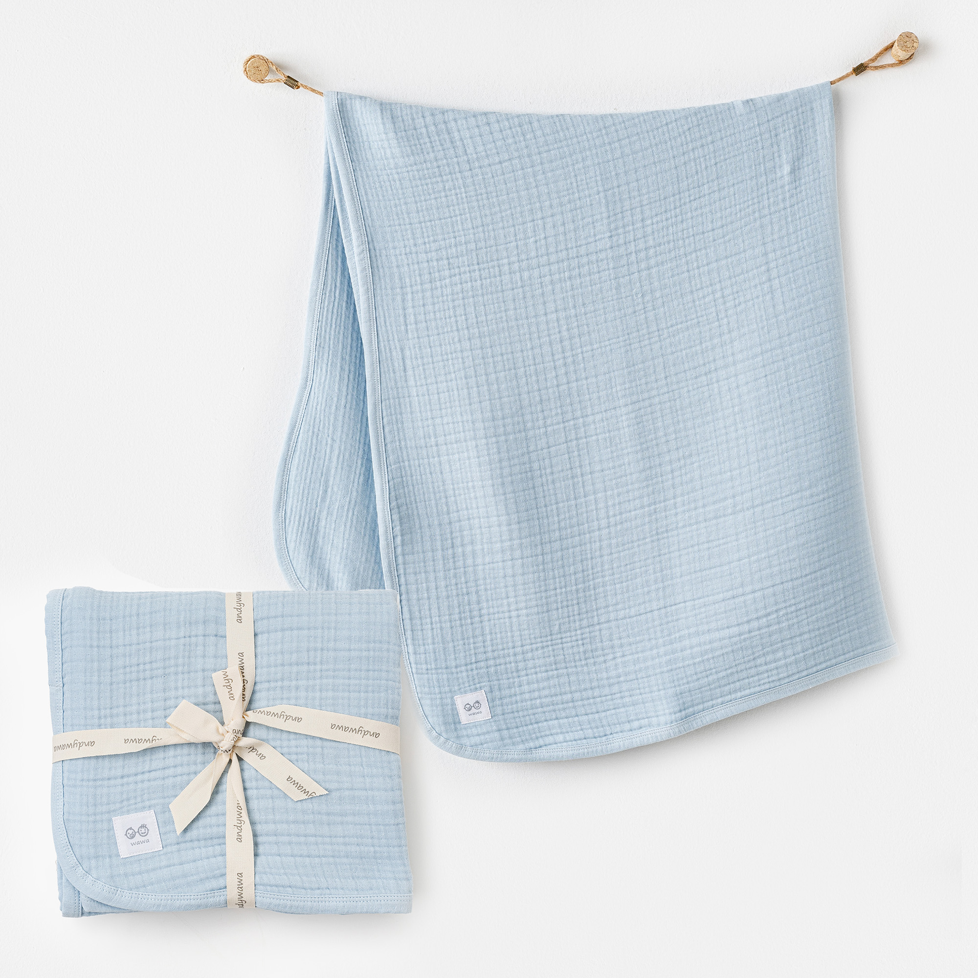 Bebek Battaniye Blanket 105x120 Muslın Home