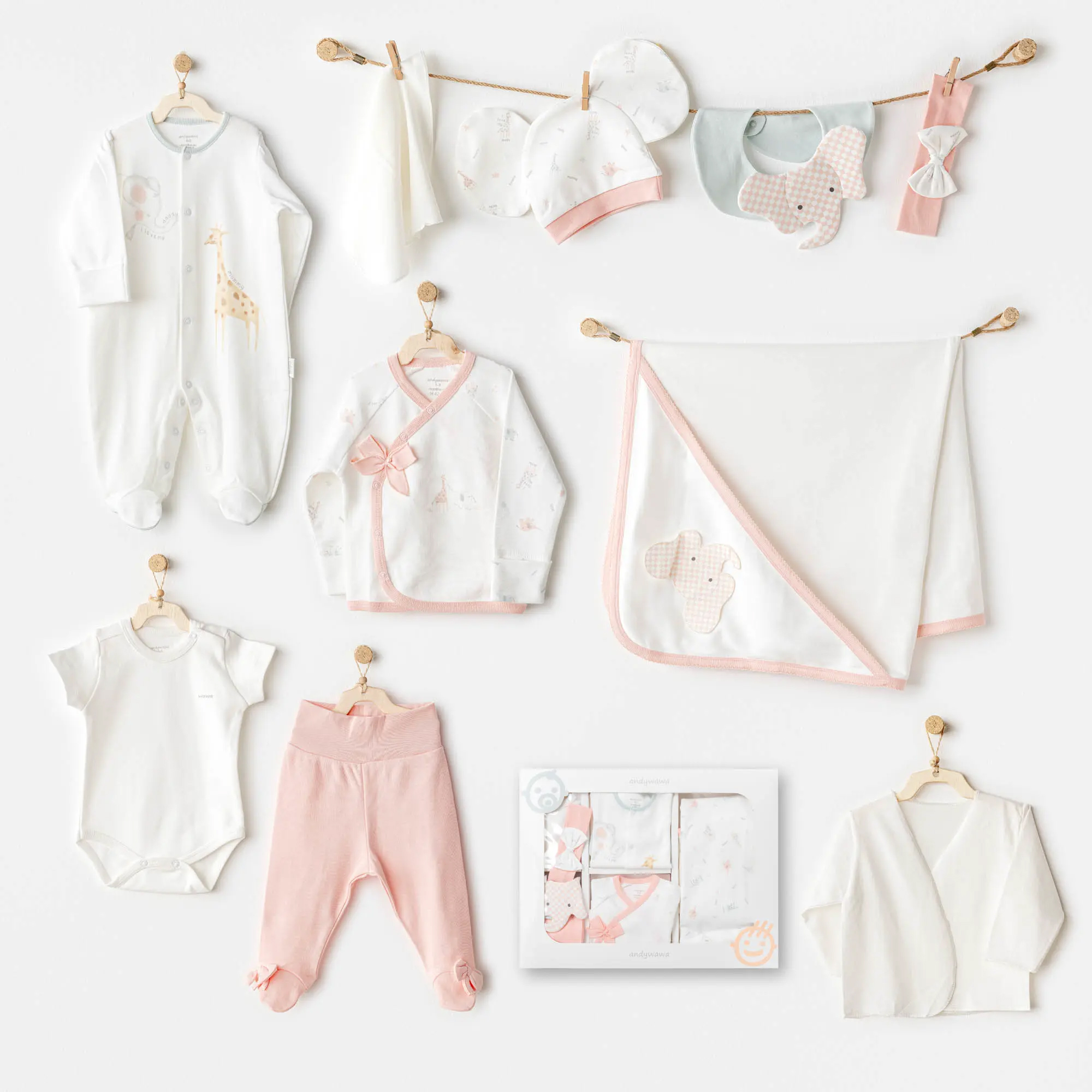 Bebek Hastane Çıkışı 10 Pcs Newborn Set Love Famıly