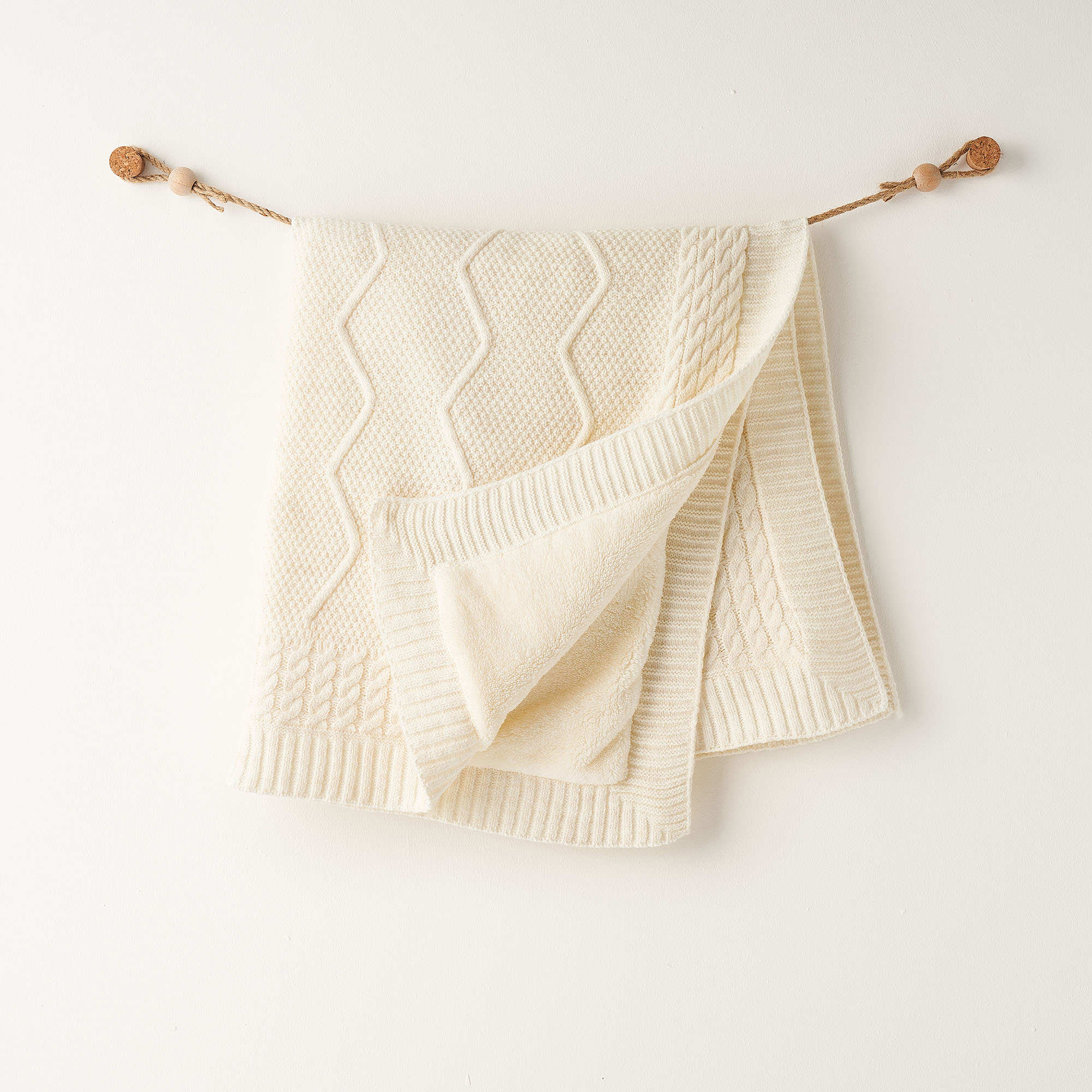 Bebek Triko Battaniye Knıtted Blanket 85x100