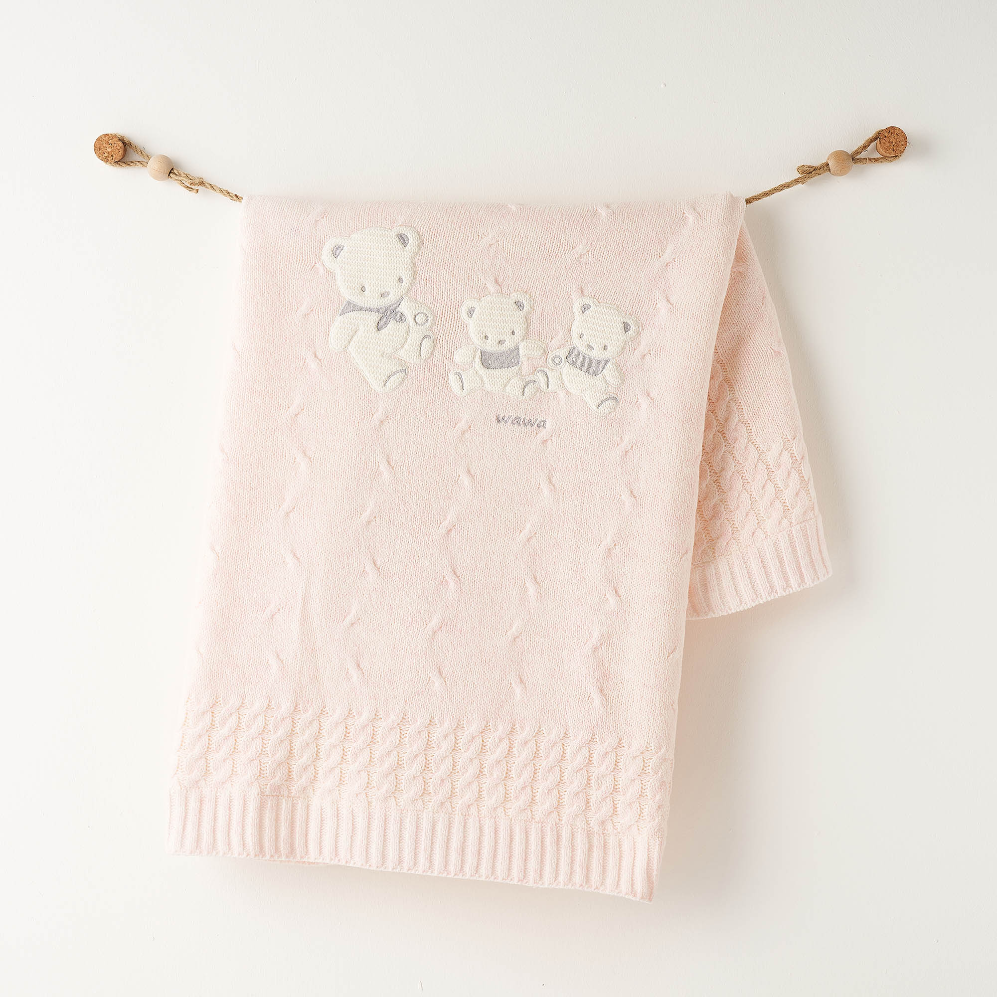 Bebek Triko Battaniye Knıtted Blanket 85x100